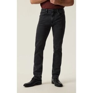 34 & Hertitage Mens Charisma Comfort Rise Classic 32x32‎ Black Denim Jeans